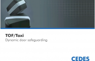 3D senzor TOF/Taxi pro bezpečnost dveří od CEDES