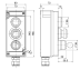 Povelové zařízení Ex BF 80 3 DT/PZTNA/SLS 0-I 1S/2Ö/1S -60°C