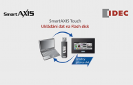 SmartAXIS Touch - ukládání dat na flash disk