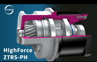Hřebenové pohony ZTRS-PH(A) od STÖBER